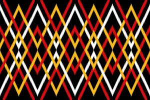 ikat ethnic pattern. geometric ethnic pattern style. vector