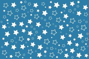 stars seamless pattern design for background vector