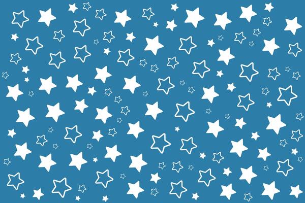 stars seamless pattern design for background