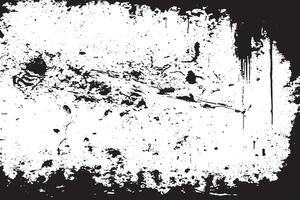 Black Grunge Distressed Texture Overlay on White Background Ultra HD High Resolution vector