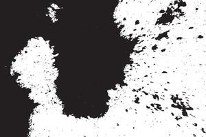 Rough Dirty Grunge Texture in Black on White for High Resolution Overlay UHD vector