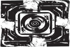 Dirty Rough Grunge Texture in Black on White for Overlay Ultra HD Texture Black and White Monochrome Distressed Texture for Overlay Ultra HD Background vector