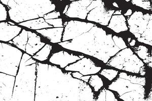 High Resolution Dirty Black Grunge Texture on White Background UHD Overlay vector