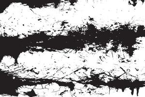 Rough Black and White Monochrome Grunge Texture for Overlay and Background UHD vector