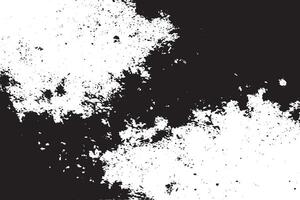 Grunge Rough and Dirty Texture in Black on White Background UHD Overlay Monochrome Grunge Texture Overlay in Black on White Ultra HD Design vector