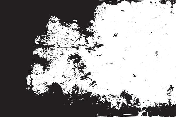 Dirty Black Grunge Texture on White Monochrome Background Ultra HD Overlay