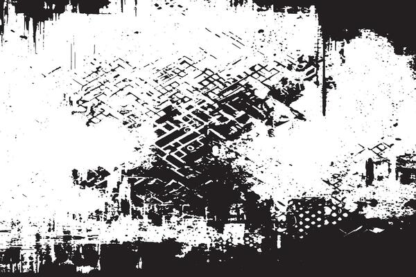 High Resolution Black and White Monochrome Grunge Texture for Overlay Black Distressed Texture Overlay on Monochrome White Ultra HD Background