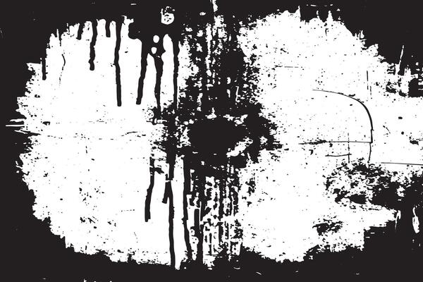 Ultra HD Rough Black Grunge Texture on White for High Resolution Overlay