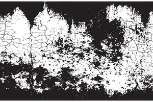 Black Rough Grunge Texture on White Background Ultra HD Texture Overlay vector