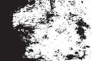 Black Rough Grunge Texture on White for Ultra HD Overlay High Resolution vector