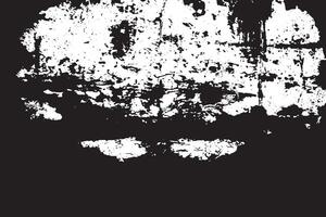 Monochrome Black Grunge Texture on White for High Resolution Overlay UHD Rough Black Distressed Grunge Texture Overlay on White Background UHD vector
