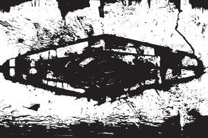 Ultra HD Rough Black Grunge Texture Overlay on White Background High Resolution vector