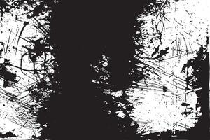 Monochrome Black Grunge Texture on White for High Resolution Overlay UHD vector