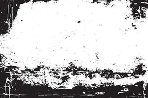 Dirty Monochrome Grunge Texture in Black on White for High Res Background vector