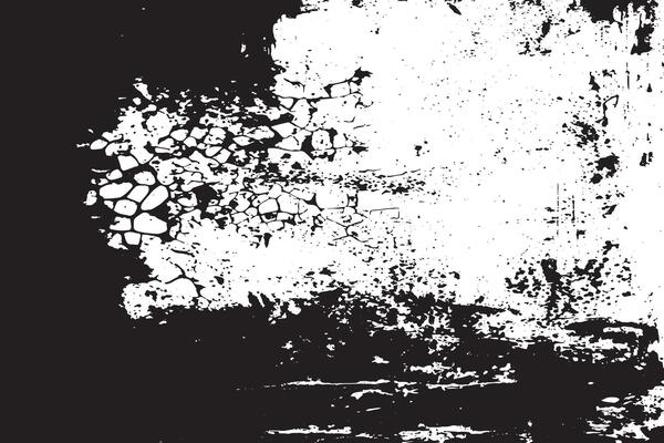 Black Grunge Overlay with Distressed Texture on White High Resolution UHD Design