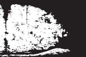 Black Rough Grunge Texture on White Background Ultra HD High Resolution Dirty Monochrome Grunge Texture Overlay in Black on White for High Res Overlay vector