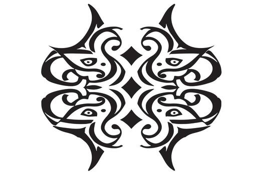 Artistic Monochrome Black Patterns on White for Graphic Design Chic Black and White Texture Design for Bold Background Graphics vector