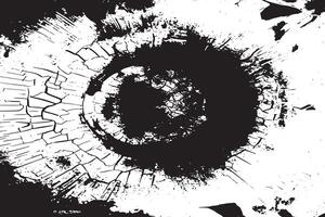 Rough Black Grunge Texture on White for High Resolution Overlay Ultra HD vector