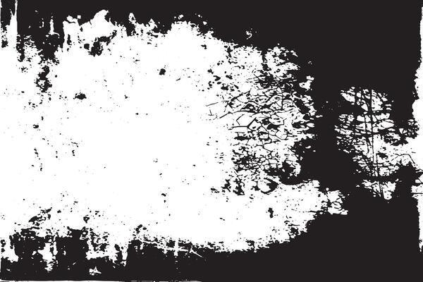 Ultra HD Black Grunge Texture Overlay on White High Resolution Design