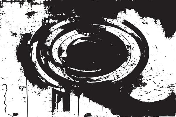 Black and White Monochrome Grunge Texture for Ultra HD Overlay High Resolution