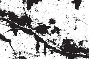 Rough Black Grunge Texture on White for Ultra HD Overlay High Resolution Design vector