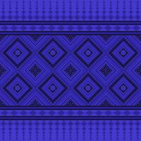 Native fabric geometric tribal pattern. vector