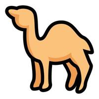 Camel icon on white background vector