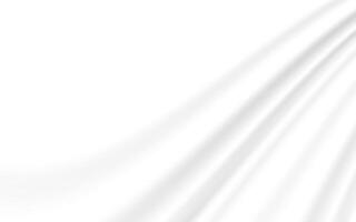 Minimalist white gradient background with gentle curves, ideal for sleek, modern designs vector