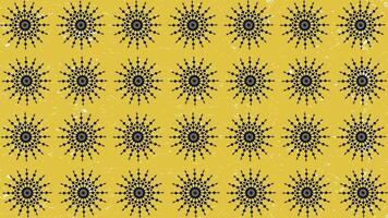 Mandala type floral pattern background. vector