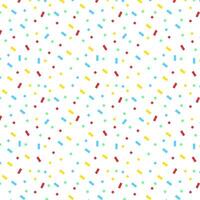 Abstract pattern with Christmas confetti New Year design vector