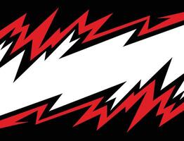 Abstract background with raw jagged spike pattern and with some copy space area vector