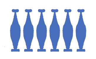 Decorative Vase Pattern Illustration vector