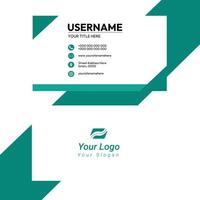 Visiting Card Template vector