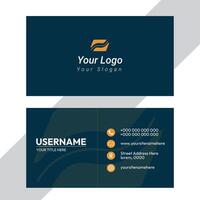 Modern Business Card Design vector