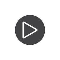 Pause icon Symbol mark in filled style vector