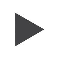 Play pause icon Symbol mark in filled style vector