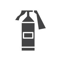 Fire extinguisher icon Symbol mark in filled style vector