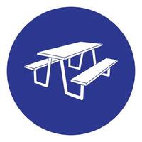 set of cafe tables and chairs vector