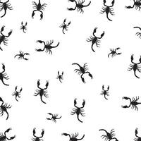 Scorpion background illustration vector