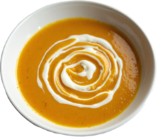 Lentil Soup with Melted Cheese Topping for Comforting and Nutritious Meal Imagery png