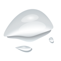 waterdrop splash clearly on background png