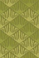 Rhombus shape pattern. Green background with ceramic crack, tile print. Seamless texture. Ornament for filling.Wallpaper vector