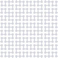 White truchet pattern. Cross lattice ornament. Techno stylish texture. Digital seamless background. Fabric, textile print vector