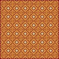 unique rhombus pattern with classic batik style ornaments vector