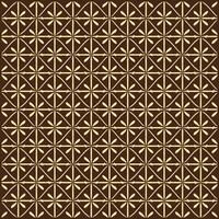 classic batik pattern with dark brown background vector
