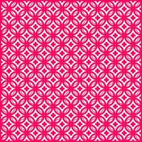 simple batik pattern with symmetrical shape and beautiful pink dominant color vector