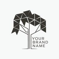 A logo for a company that is called your brand name vector