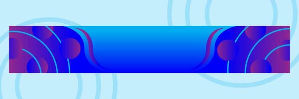 Abstract background horizontal banner cover social media and website promotion. Template design image vector