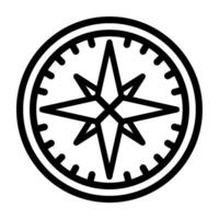 Compass Line Icons. guidance, searching, simplicity, geography, cartography, pointing, west, explore, location, point, search vector