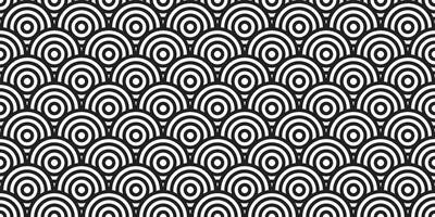 A black and white pattern with waves vector